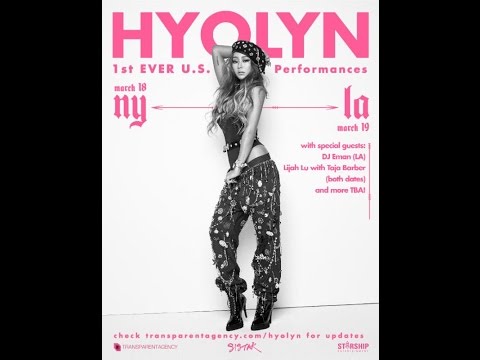 Hyolyn NYC Showcase - I SWEAR