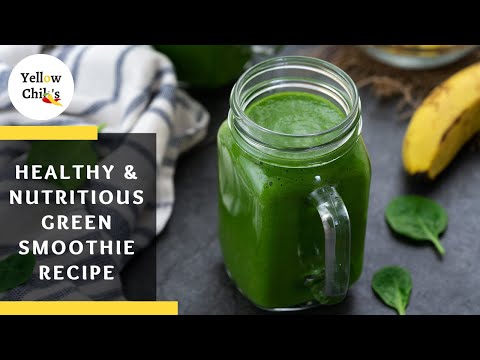 Healthy Green Smoothie Recipe