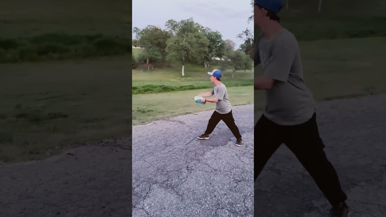 Discing With My Homie!