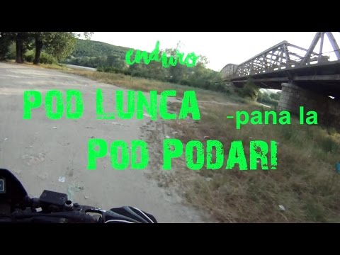 Enduro intre pod Jiu podul din  Podari 30 minute