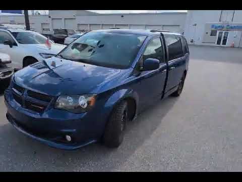2019 Dodge Grand Caravan GT 2WD in Blue for sale at Kitchener Chrysler Dodge Jeep Ram in Kitchener, ON