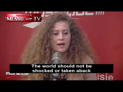 Palestinian Activist Ahed Tamimi: We Should Slap Israeli Soldiers Whether They Did Anything or Not