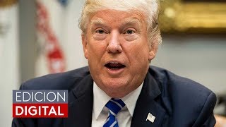 Trump anuncia que viajará a Puerto Rico ante los “problemas” que dejó el huracán María