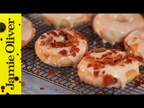 How to make American bacon doughnuts with DJ BBQ