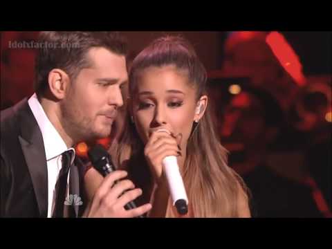 Michael Buble & Ariana Grande \Santa Claus Is Coming To Town\