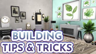 Sims 4 BUILD Cheats: How to move, rotate, resize, lower, raise objects|Sims 4 Building Tips & Tricks