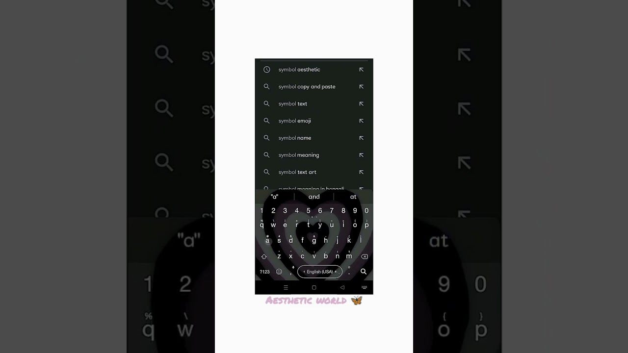 How to get aesthetic symbols *ੈ✩‧₊˚. #aesthetic #loveyourself #cute #viral #art #symbols