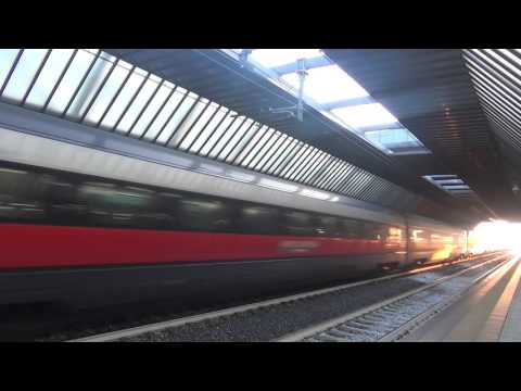 ETR 500 FRECCIAROSSA IN TRANSITO A RHO FIERA.  29 - 12 - 2015.