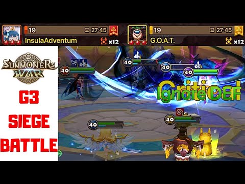 BELIAL Eats Clara Defences All Day ! - High G3 Siege - 鸟人帮 v InsulaAdventum v GOAT