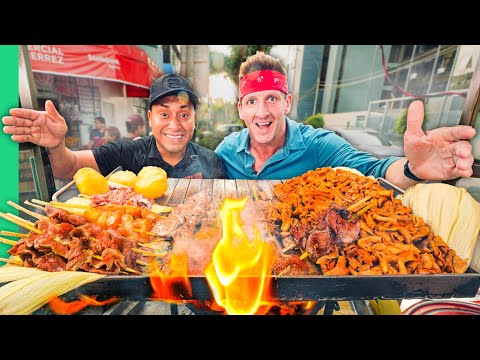 Street Food in Peru!! Lima’s Dangerous Street Eats!!
