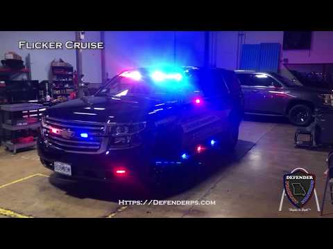 2020 Tahoe - SoundOff Signal bluePrint - Emergency Management Response Vehicle - Defender PS, LLC