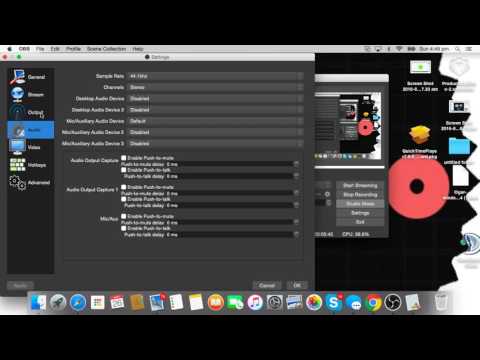 How to set up OBS 0.14.2 (mac)