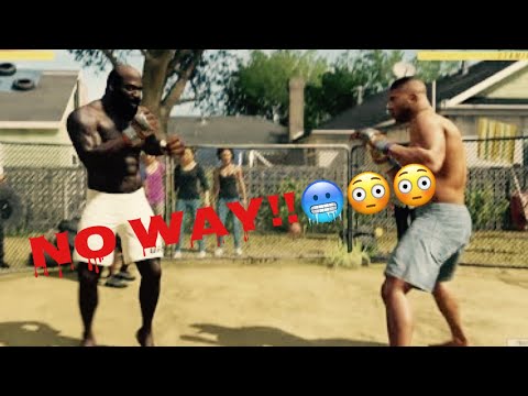 Kimbo slice VS UFC heavyweight champion in a backyard fight!!