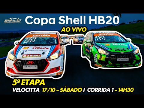 Shell HB20 Cup - 5th Stage | Race 1 | Saturday, 10/17, at 2:30 pm
