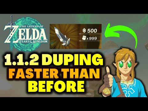 EASIEST ITEM DUPE GLITCH YET FOR 1.1.2!!! Using Multishot Bows Zelda Tears of the Kingdom