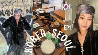 Travel Vlog Korea🇰🇷 Seoul English abroad from Japan Tokyo exploring  trendy cafes, shopping, trip