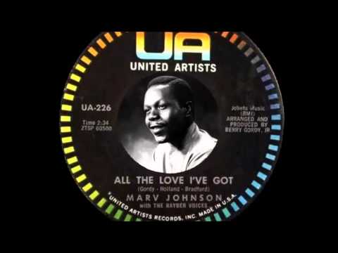 Marv Johnson - All The Love I've Got  (1960)