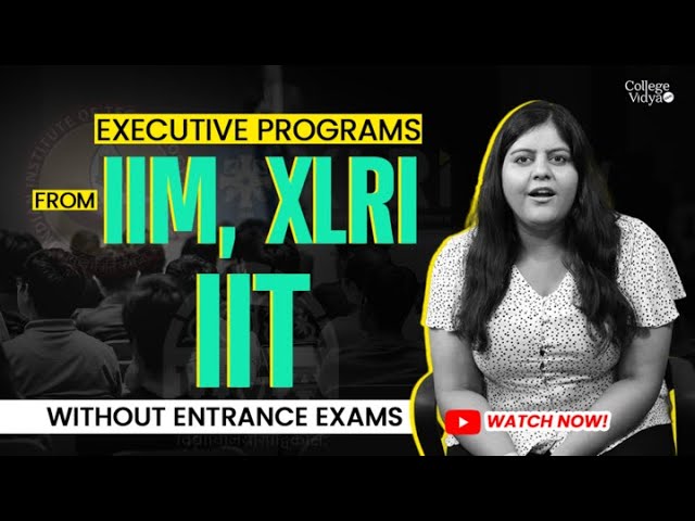 Top 20 Executive Programs without Entrance Examination