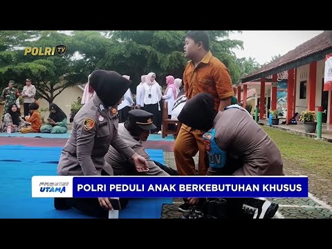POLRES LAMPUNG SELATAN GELAR PROGRAM MBG DI SLB NEGERI DESA BUDIDAYA