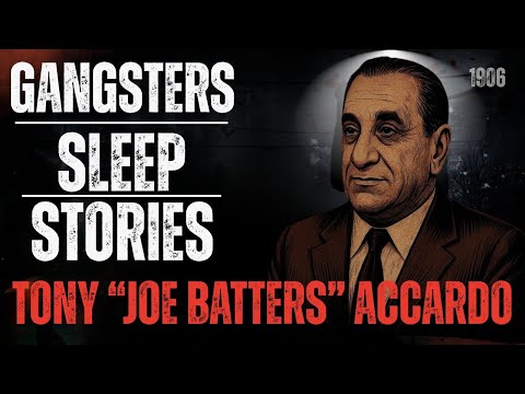 Tony “Joe Batters” Accardo : Ruthless Chicago Mob Boss Rise & Crimes | Gangster Sleep Story