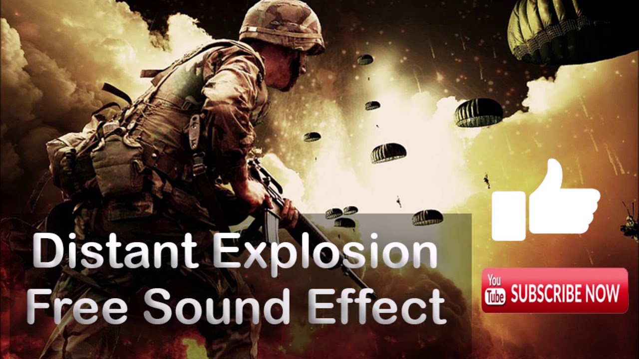 Free Sound Effects of Distant Explosion Free YouTube and Other Use