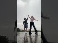 ASKING MY BF TO DANCE IN THE RAIN🥰 #shorts