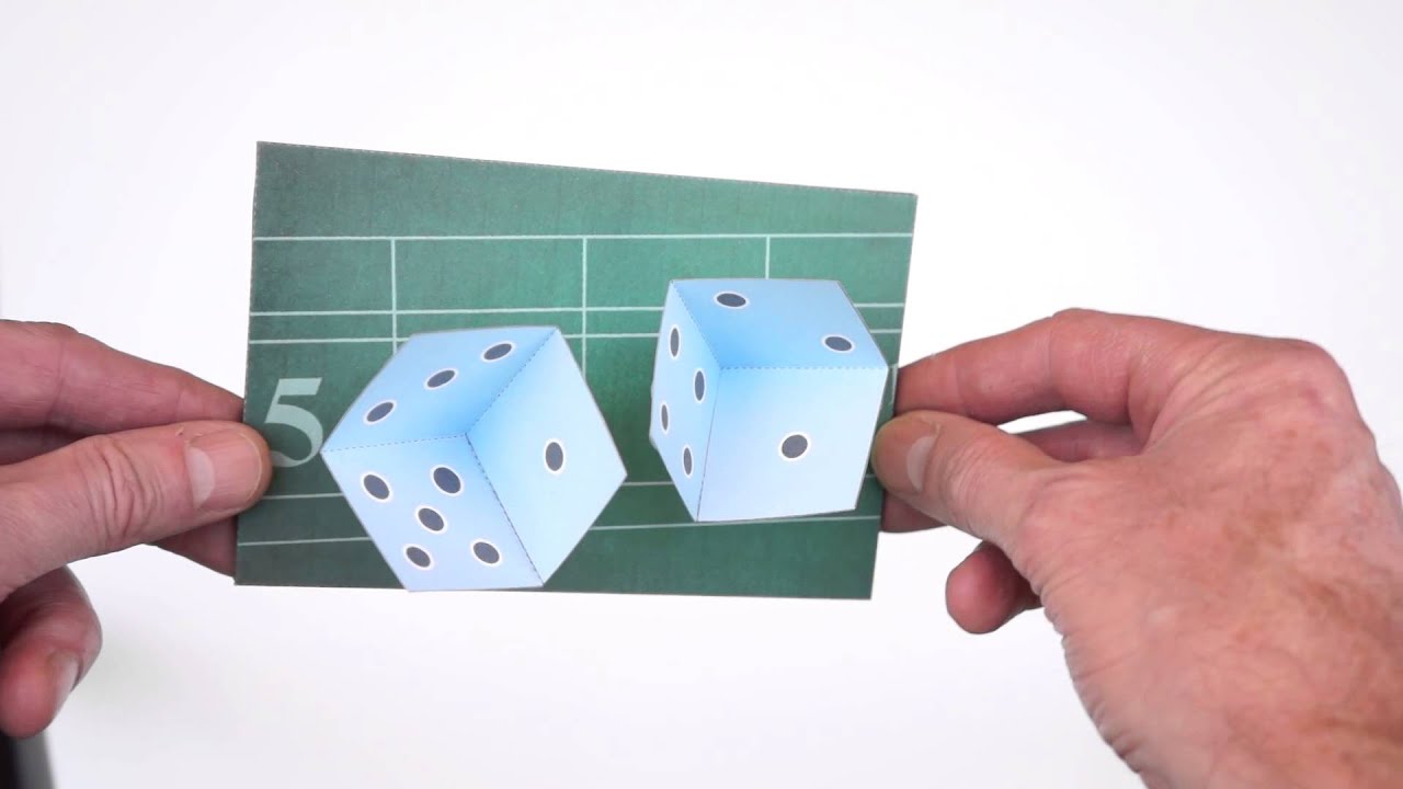 Magic Dice Optical Illusion