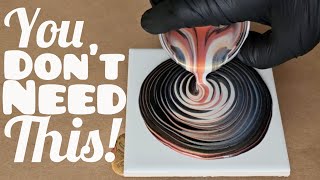 💞NEW! Use These 3 Products Only To Save Time & Cash! Acrylic Pour Painting.
