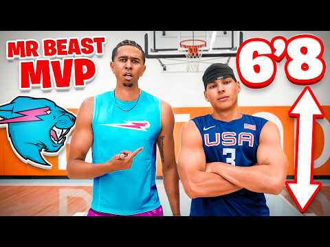 INSANE 1v1 Basketball vs Marlon!