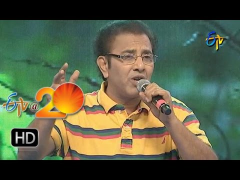 Vandemataram Srinivas Performance - Em Pillado Eldamostava Song in Nalgonda ETV @ 20 Celebrations