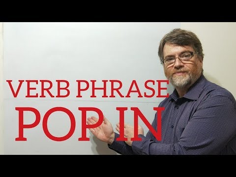 英語家庭教師ニックP動詞句 (129) ポップイン (English Tutor Nick P Verb Phrase (129) Pop in)