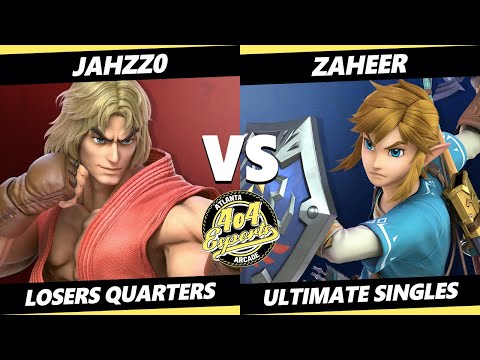 4o4 Smash Night 35 Losers Quarters - Jahzz0 (Ken) Vs. Zaheer (Link) SSBU Ultimate Tournament