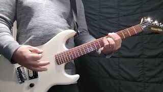 Warrant Hair of the dog guitar cover Kramer Baretta Special boss katana mkii artist