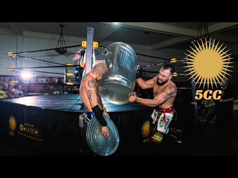 FREE: Sebastian Wolfe vs Miles Deville - FIVE-SIDED STREET FIGHT | 5CC Wrestling