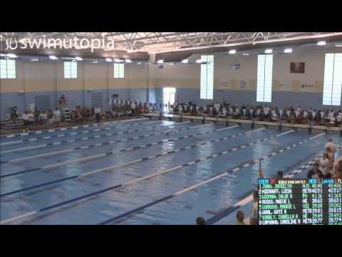 Girls 9-10 100 Meter Butterfly Timed Final Heat 2