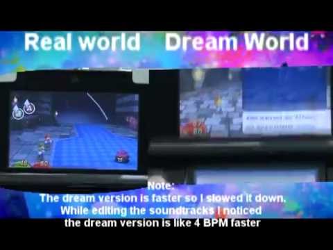 Mario and luigi dream team: Battle theme mix sync (Dream and Real) (SFX)