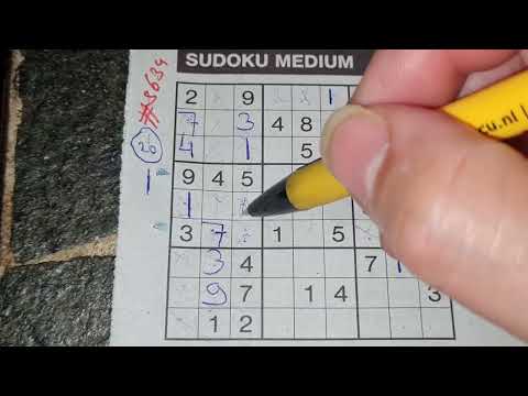 (#3634) Another day, another new puzzle! Medium Sudoku puzzle 11-04-2021 (No Additional today)