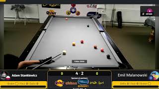 Emil Malanowski - Adam Stankiewicz - Formula B135 9 ball sparing match