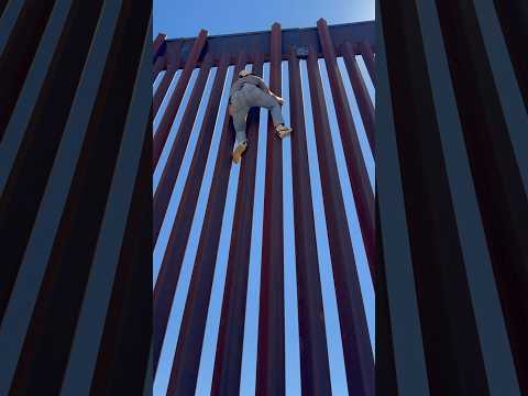 How Hard Is It To Climb The U.S. Border Wall???