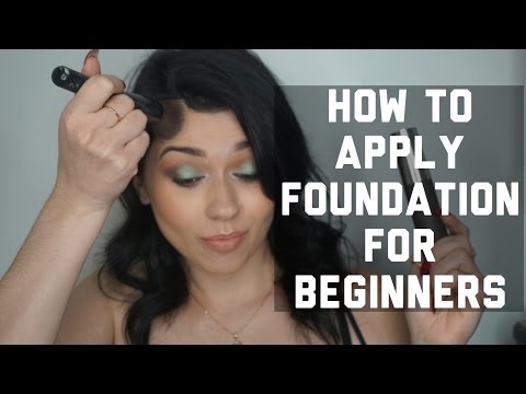 How To Apply Foundation For Beginners - Makeup 101