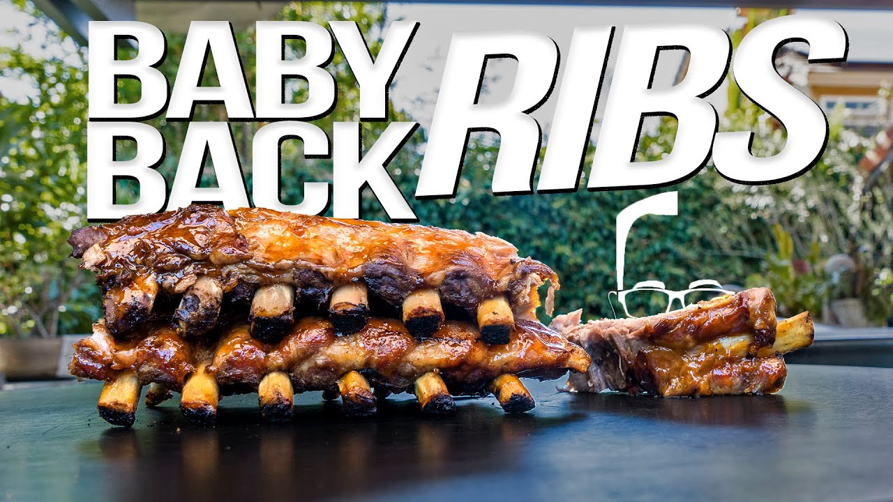 Honey Sriracha baby back ribs