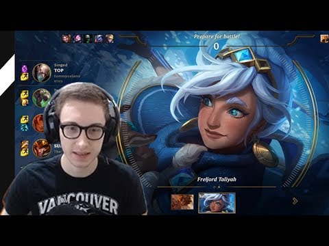 544. Bjergsen - Taliyah vs Orianna - Mid - November 6th, 2017 - Season 7 Patch 7.21