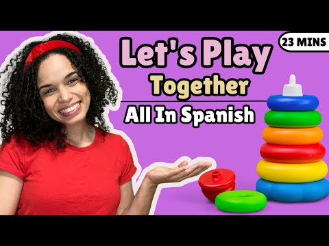 Let's Play Together | Español Para Bebé | Learn To Talk | Ms.Ramos | All In Spanish