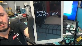 Samsung Galaxy SM-T217S Tab 3 7" Charging port replacement Video