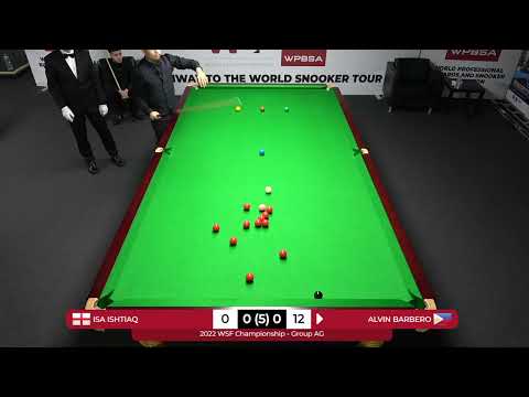 Isa Ishtiaq v Alvin Barbero - WSF Championship (February 2022)