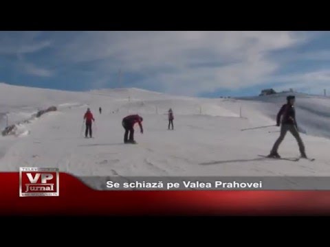 Se schiaza pe Valea Prahovei