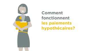Comment fonctionnent les paiements hypothécaires?