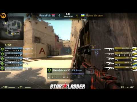 GamePub vs Natus Vincere | Cons.Finale, SLTV Starseries VIII Finals | de_mirage Map 1