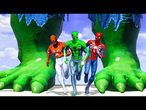 Spiderman Vs Hulk | Spider Man Army Cop vs Hulk 2099 - What If