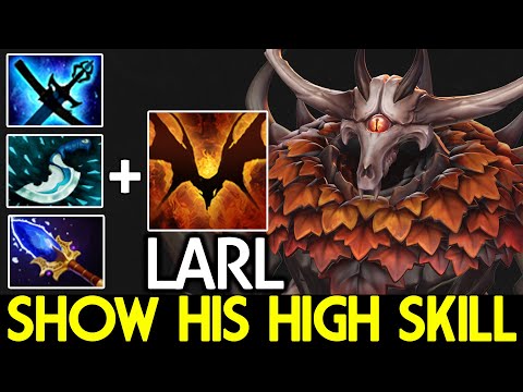 LARL [Shadow Fiend] Show His High Skill with 100% Magical Build Dota 2